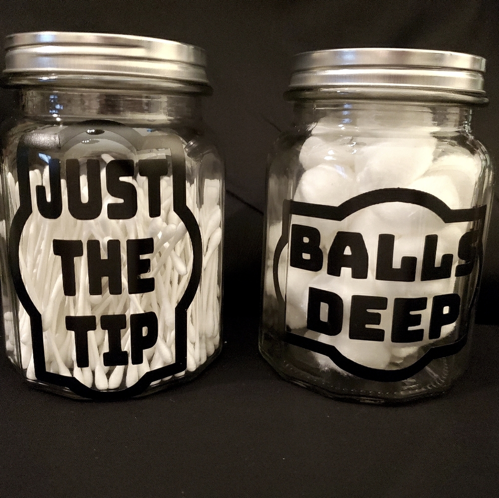 Bathroom jars